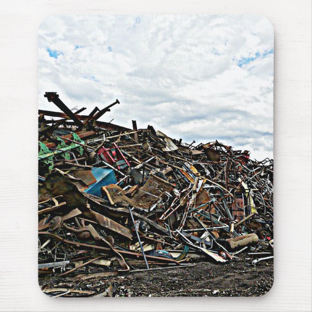 Tapis De Souris Réutilisez le déchet métallique à l'entrepôt de (Devant)