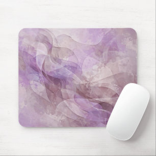 Tapis De Souris Rêve tourbillonnant lavande lilas mauve lavande