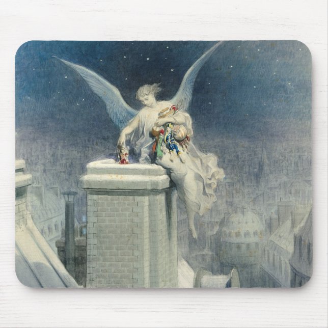 Tapis De Souris Réveillon de Noël (Devant)