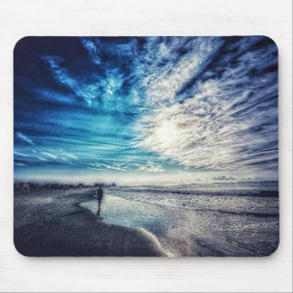 Tapis De Souris rêver de la plage pendant que vous travaillez