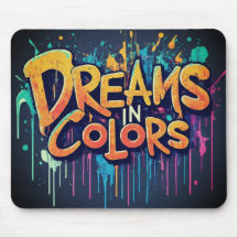 Rêves aux couleurs de Mousepad