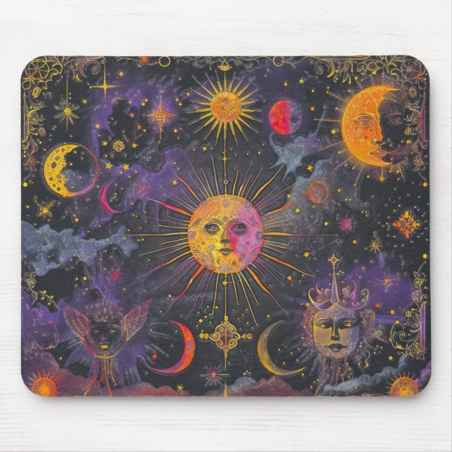 Tapis De Souris Rêves célestes Mousepad (Devant)