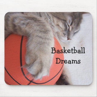 Tapis De Souris Rêves de basket-ball,