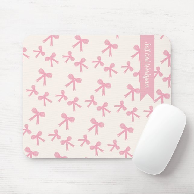 Tapis de souris Rêves de Nœud Rose (Avec souris)