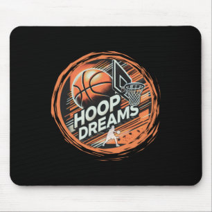 Tapis De Souris Rêves de plateau de basket actifs