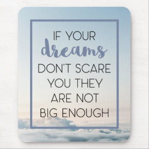 Tapis De Souris Rêves effrayés Citer