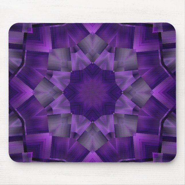 Tapis De Souris Rêves violets profonds Mousepad (Devant)