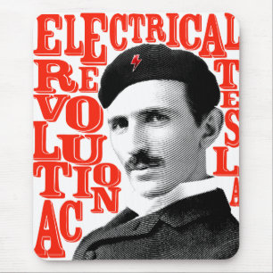 Tapis De Souris Révolution de Nikola Tesla