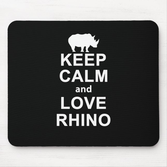 Tapis De Souris Rhino Lover Venin (Devant)