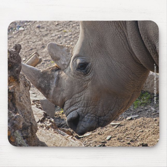 Tapis De Souris Rhinocéros (Devant)