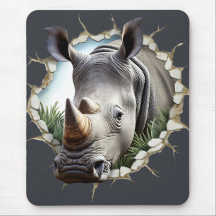 Tapis De Souris Rhinocéros