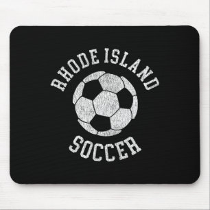 Tapis De Souris Rhode Island Football Rétro Détresse 90's Vintage
