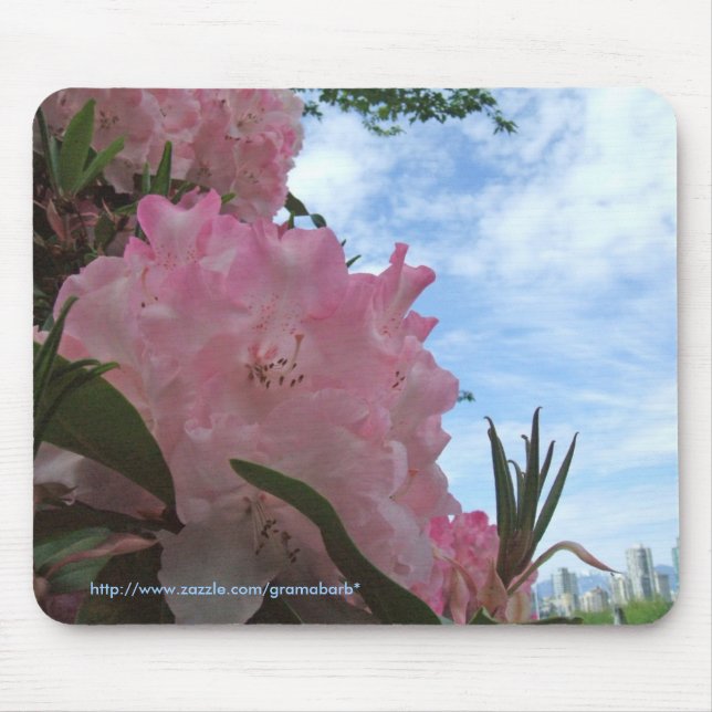 Tapis De Souris Rhododendron Mousepad (Devant)