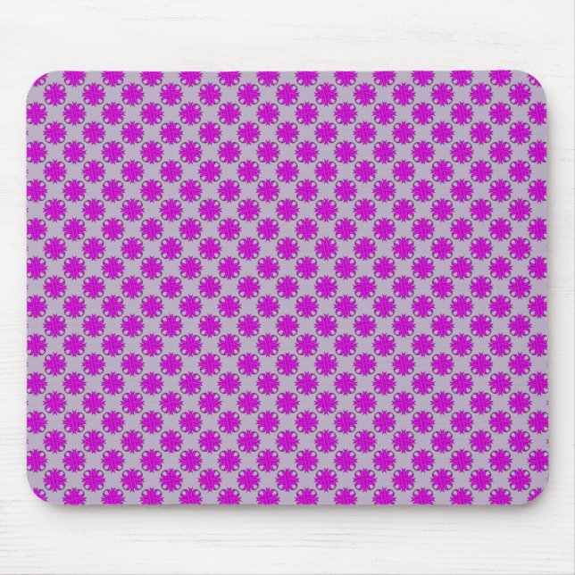 Tapis De Souris Ribbon de Clover violet par Kenneth Yoncich (Devant)