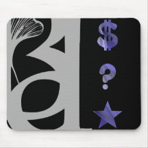 RICH Mousepad Trend Abstrait Lavender Violet