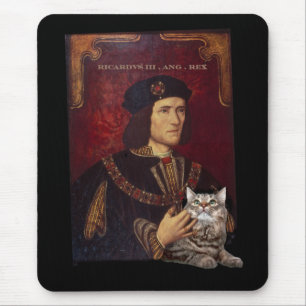 Tapis De Souris Richard III et son chat