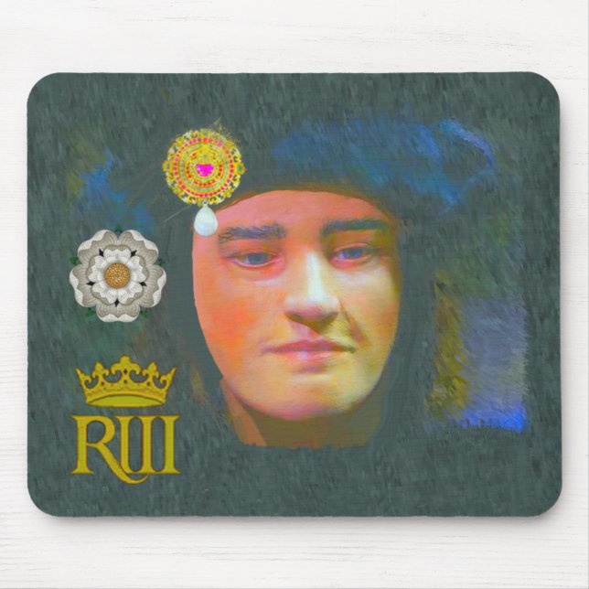 Tapis De Souris Richard III souriant (Devant)