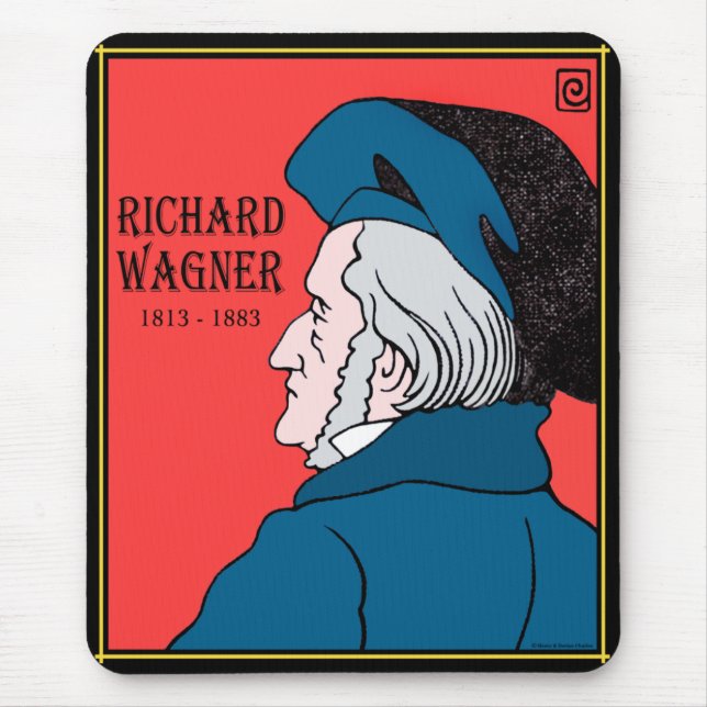 Tapis De Souris Richard Wagner Mousepad (Devant)