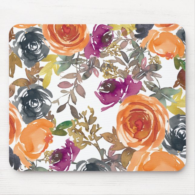 Tapis De Souris Rideaux floraux (Devant)