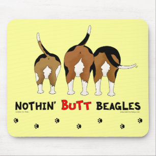 Tapis De Souris Rien n'aboutent des beagles