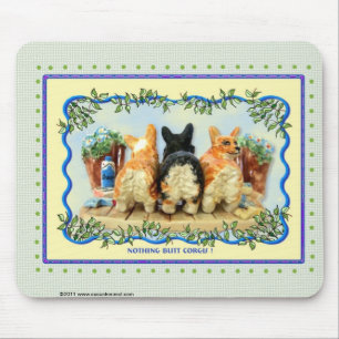 Tapis De Souris Rien n'aboutent des Corgis Mousepad