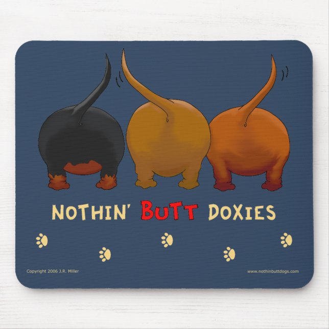 Tapis De Souris Rien n'aboutent des Doxies Mousepad (Devant)