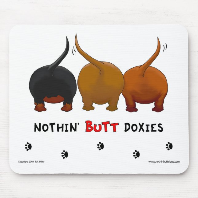Tapis De Souris Rien n'aboutent des Doxies Mousepad (Devant)