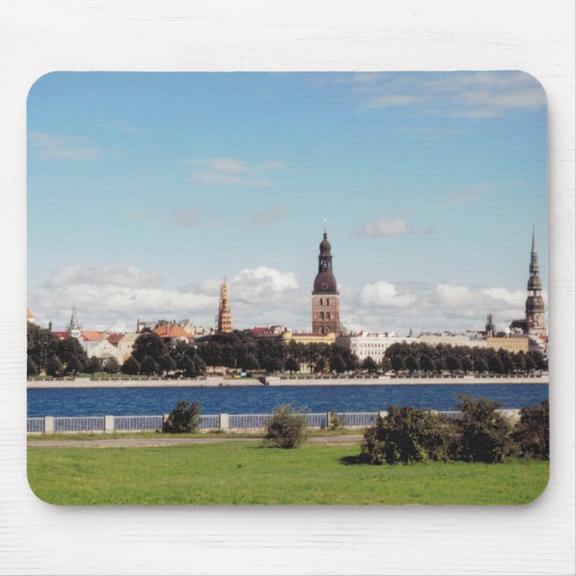 Tapis De Souris Riga (vue panoramique) (Devant)