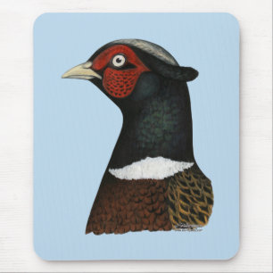 Tapis De Souris Ringneck Pheasant Head