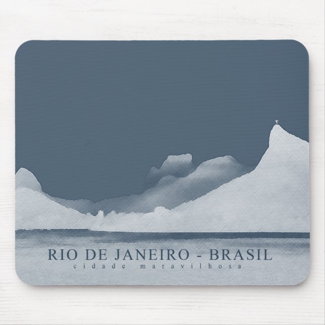 Tapis De Souris rio de janeiro landscape (Devant)