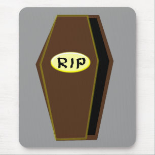 Tapis De Souris RIP Halloween café de Doom Mousepad