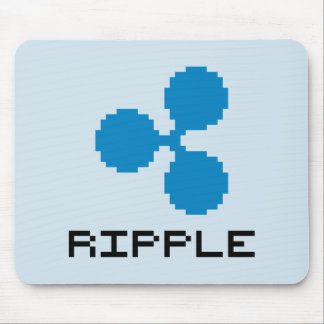 Tapis de souris Ripple XRP Logo 8-Bit