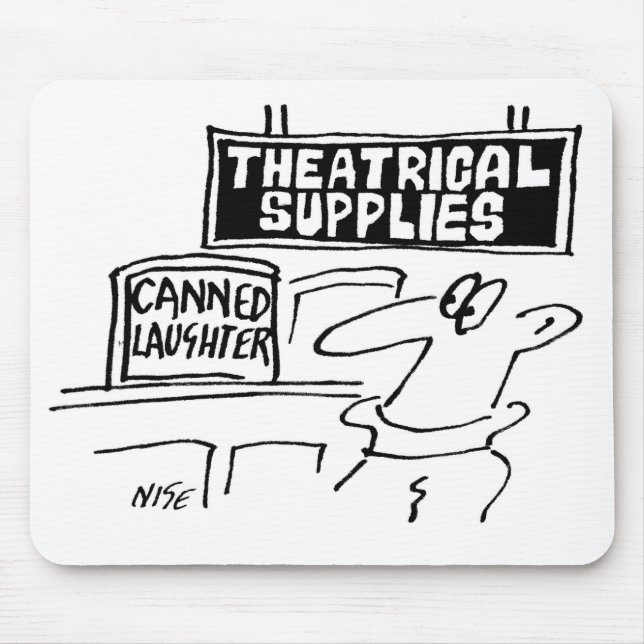 Tapis De Souris Rires en conserve vendues dans le magasin (Devant)