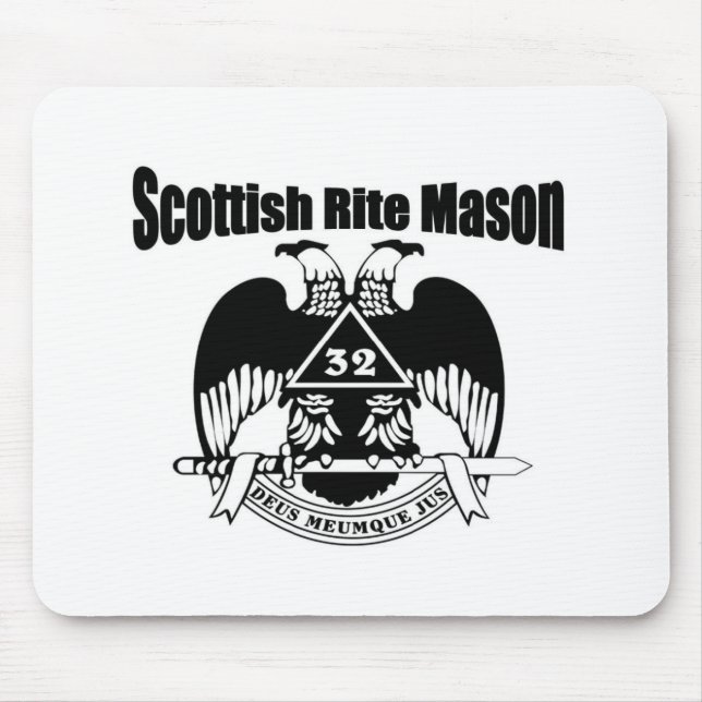 Tapis De Souris Rite Député britannique-Écossais (Devant)