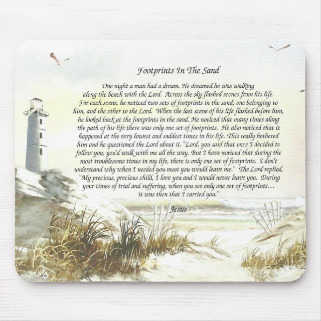 Tapis De Souris Rivage Mousepad de point de gel Jersey (Devant)