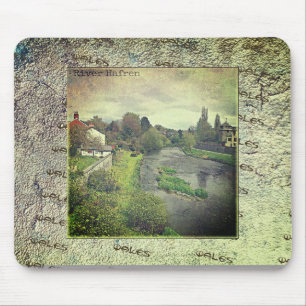 Tapis De Souris River Hafren à Newtown, Powys, Pays de Galles