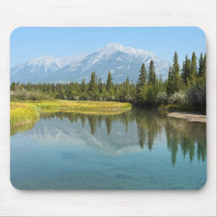 Tapis De Souris Rivière Bow à Canmore Canada