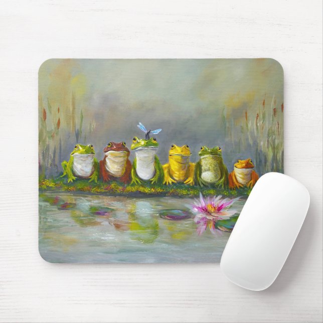 Tapis De Souris Rivière Ribbit (Avec souris)