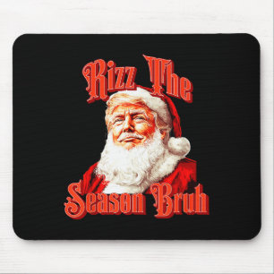Tapis De Souris Rizz garçons de la saison Bruh amusements de Noël