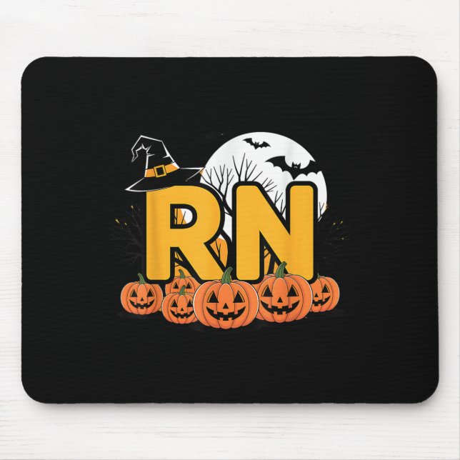 Tapis De Souris Rn - Halloween (Devant)