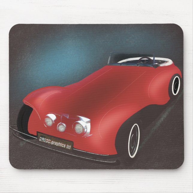 Tapis De Souris Roadster 13 Mousepad (Devant)