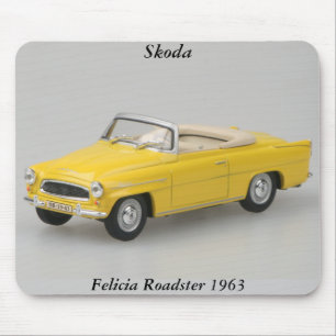 Tapis De Souris Roadster de Skoda Felicia Mousepad 1963