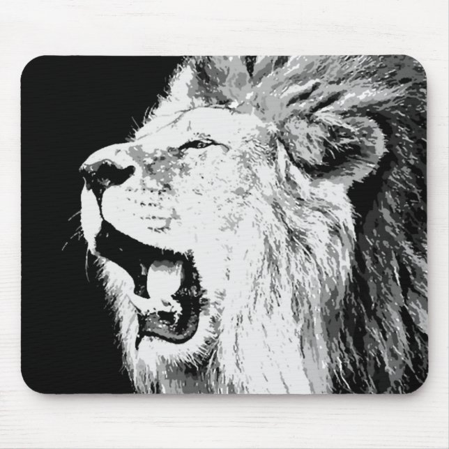 Tapis De Souris Roaring Lion (Devant)