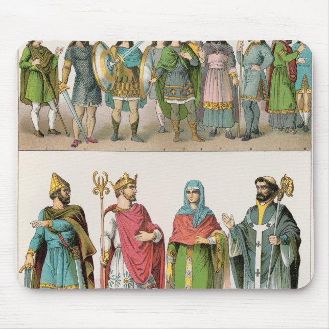 Tapis De Souris Robe anglo-saxonne (Devant)