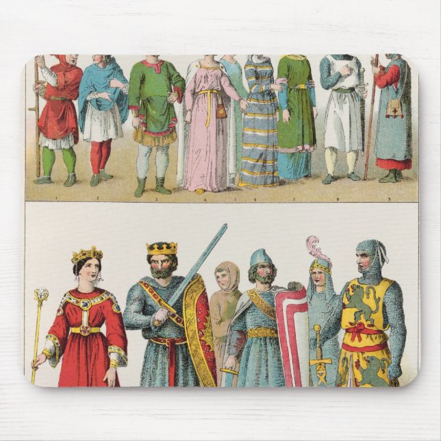 Tapis De Souris Robe de Français (Devant)