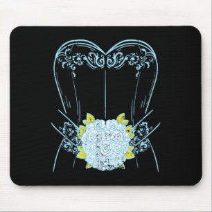 Tapis De Souris Robe de mariée pour enterrement de vie de jeune fi