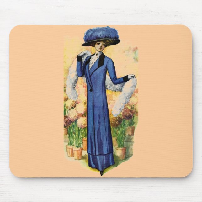 Tapis De Souris Robe vintage (Devant)