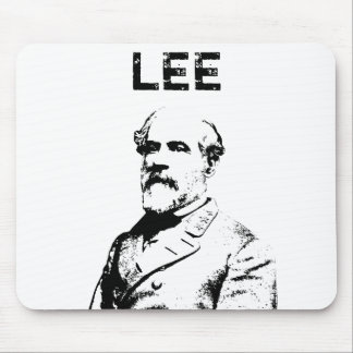 Tapis De Souris Robert E. Lee -- Noir et blanc