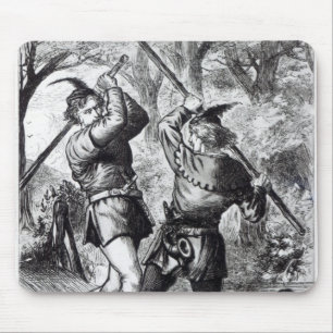 Tapis De Souris Robin Hood et petit John