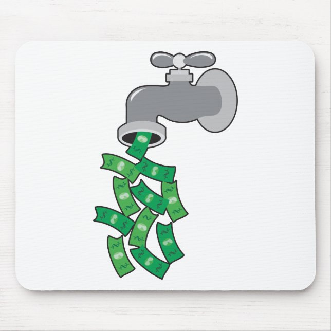 Tapis De Souris Robinet d'argent (Devant)